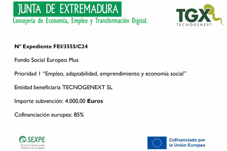 Cartel FEI 3555 C24 subvencion2 Tecnogenext tecnogenext tecnogenext,inseminación artificial de ibérico
